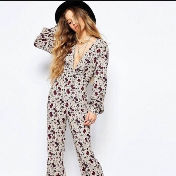 Free People Some Like It Hot Jumpsuit Size 2